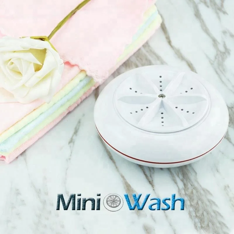 USB Mini Ultrasonic Turbine Washing Machine Portable Spin Dryer
