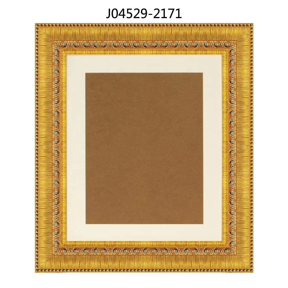 Free Sample Wholesale Customized Cheap Gold Color Ps Picture Frame Moulding