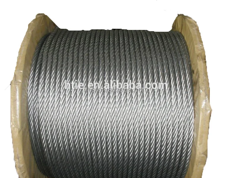 Galvanized Steel Wire Rope 6mm 6*19+iwrc - Buy Wire Rope 6x19,Wire Rope ...