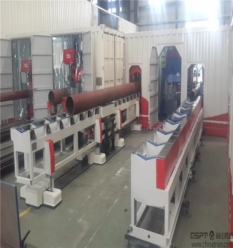 Рабочая станция для резки и обработки контейнерных труб