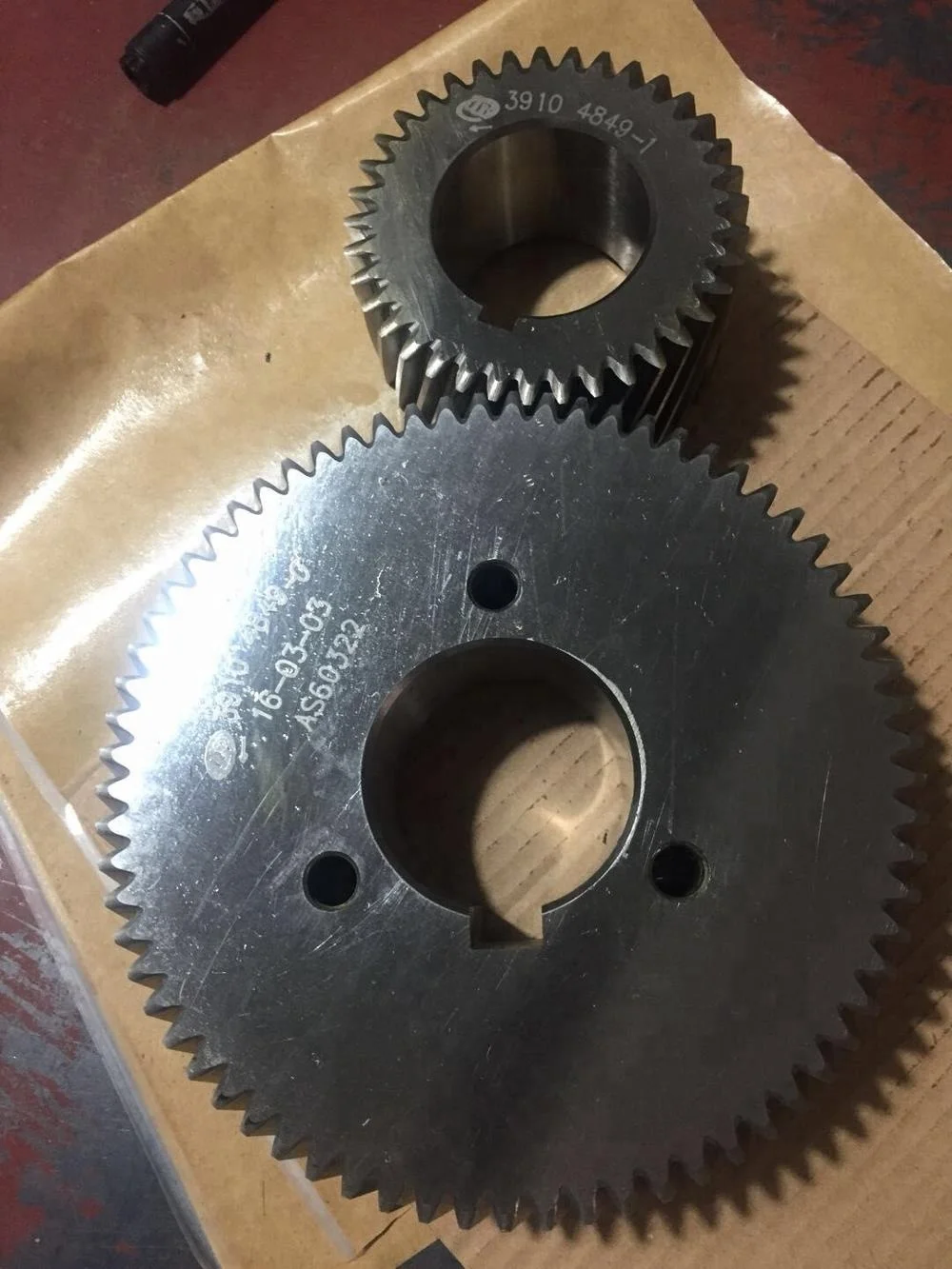 screw air compressor parts 39104849 differential gear