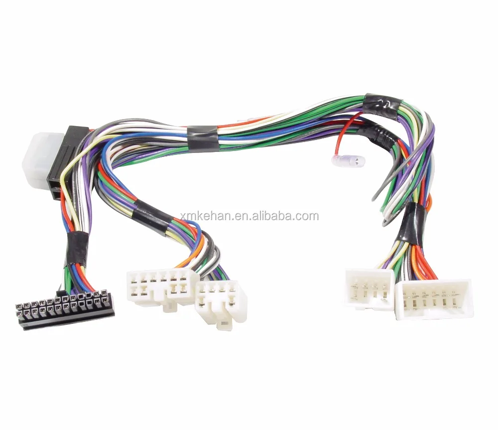 ODM OEM Rohs Compliant Auto Electrical 7 Pin Connector for Toyota Automotive 16p Wire Harness Connec