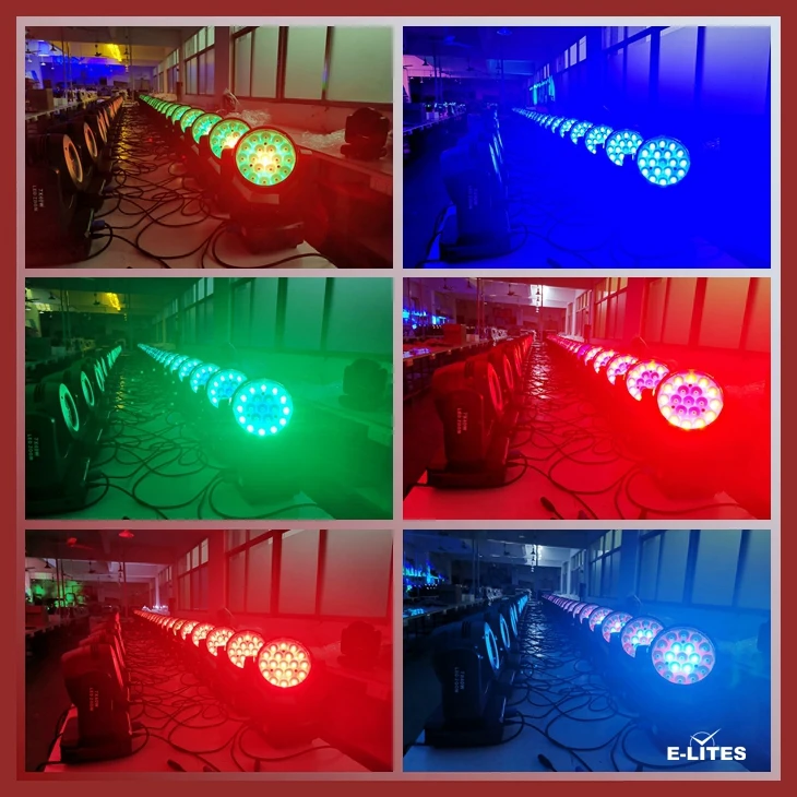 PROMOTION ! 19*15W RGBW 4in1 Zoom Wash Led Moving Head Light Stage