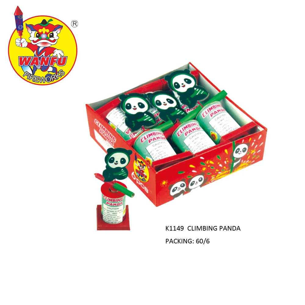 玩具攀登熊猫 _ 新奇烟花批发 _ 经典烟花 liu阳烟花 - buy fireworks