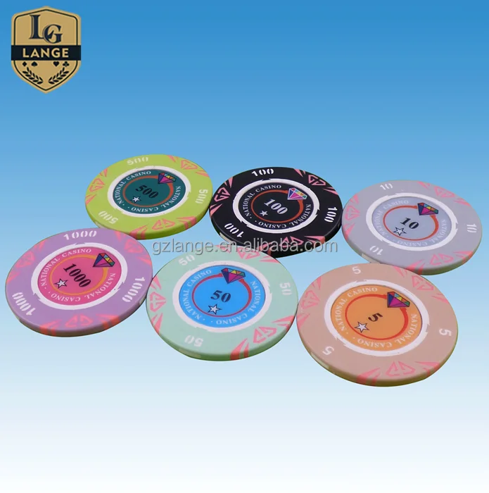 Стандарт казино в форме бриллианта покер чип 20 видов цветов изготовленные на заказ нейлоновая фишки для покера