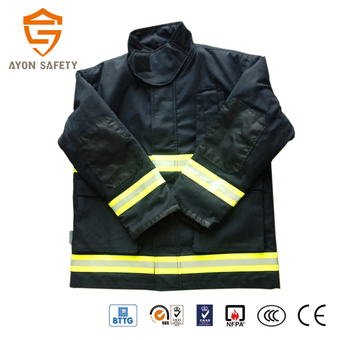 Flame Retardant Fire Safety Uniform Fireman Coverall Key Safety Clothing