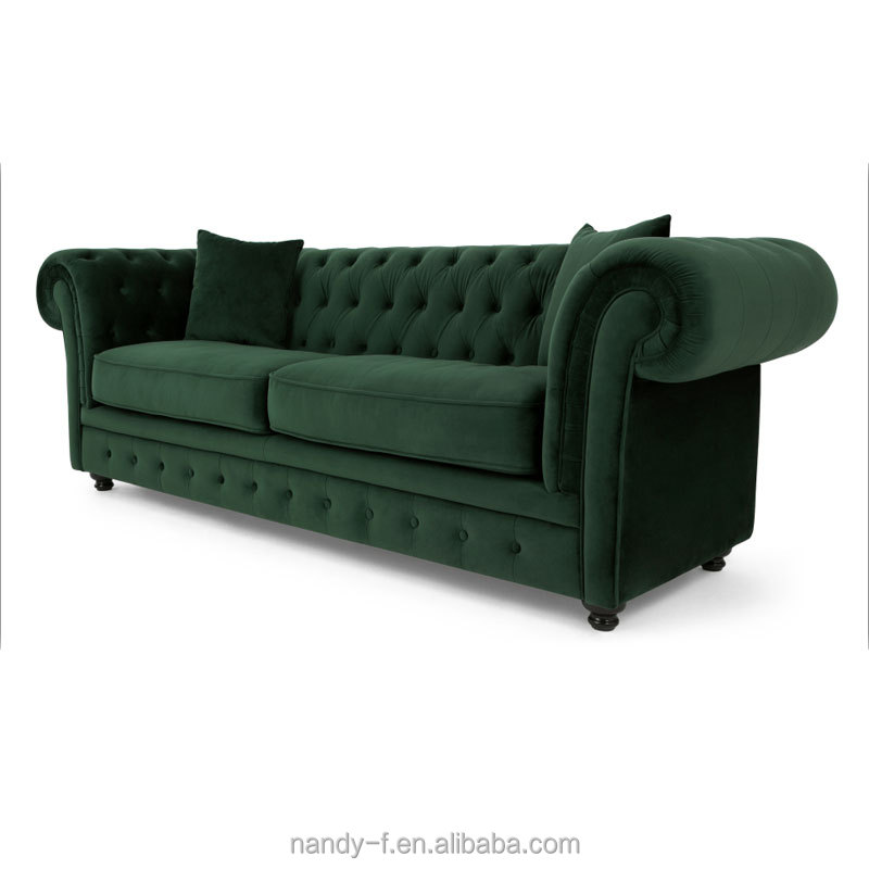 Самый популярный новый дизайн, набор стеганных диванов в Европе