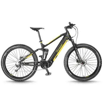 full suspension mid drive electric bike 500w/mountain electric bicycle with bafang M600  off road e bicycle