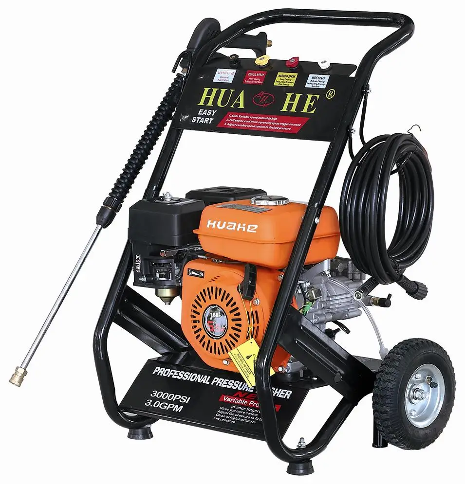 HUAHE GASOLINE HIGH PRESSURE WASHER 170F Alibaba