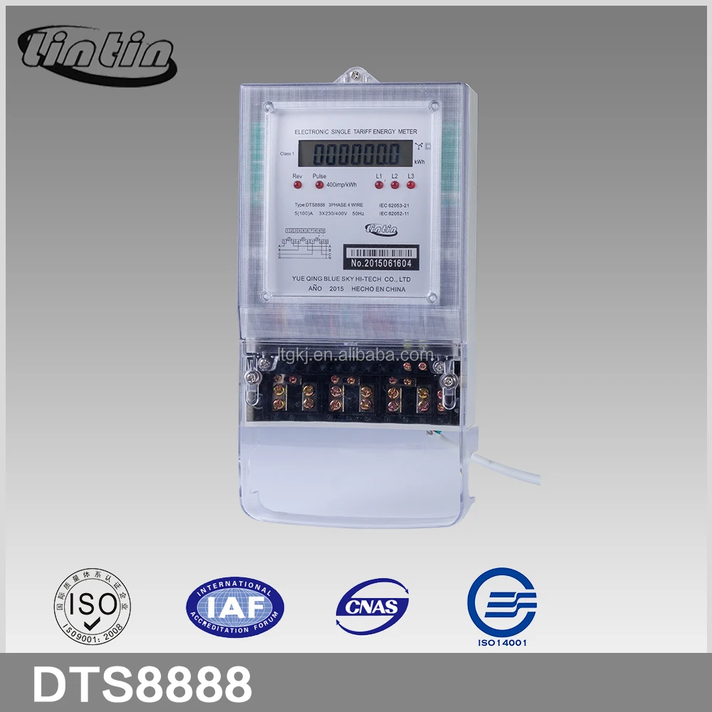 NEW DSS8888 Two Phase 13A Digital Electronic Cyclometric kWh Electrical Energy Meter  WiFi Energy Meter Medidor De Energia