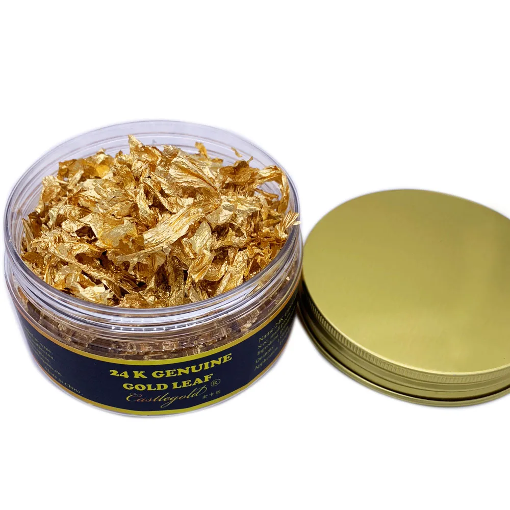 China Customized 99.99% Purity Edible Gold Leaf Flakes Suppliers,  Manufacturers - Factory Direct Wholesale - SENWELL