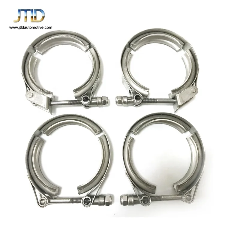 Morsetto A V Per Scarico 2 Pollici In Acciaio Inox 304: Flangia Maschio-femmina Universale Per Auto, Turbocompressore