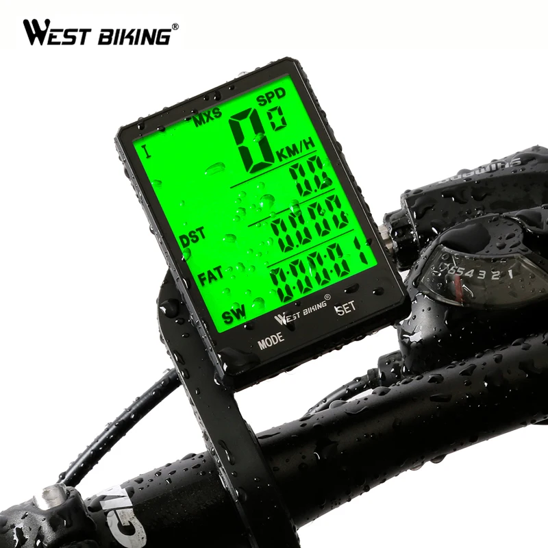 west biking bike computer