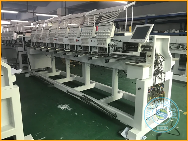 Computerised Digital Cnc Curtain Tufting Saree 8 Head Embroidery Machine Price for Clothes