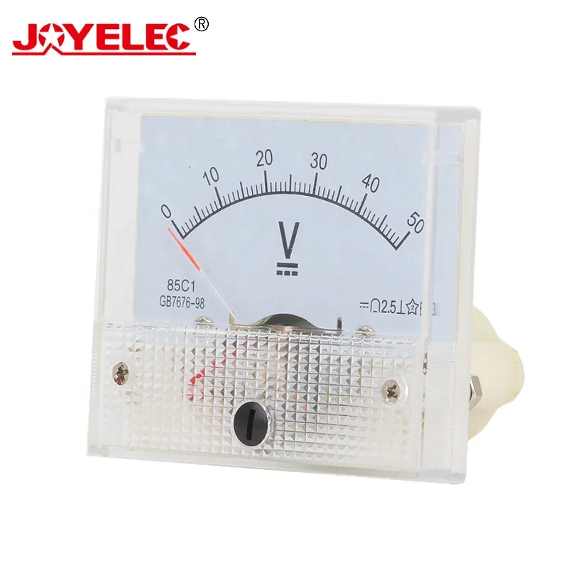 85C1-V1000 64*56mm 1000V pointer DC analog voltmeter 85C1