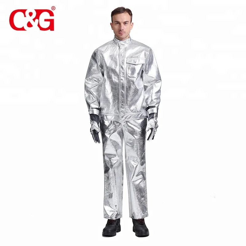 aluminized heat resistant jacket