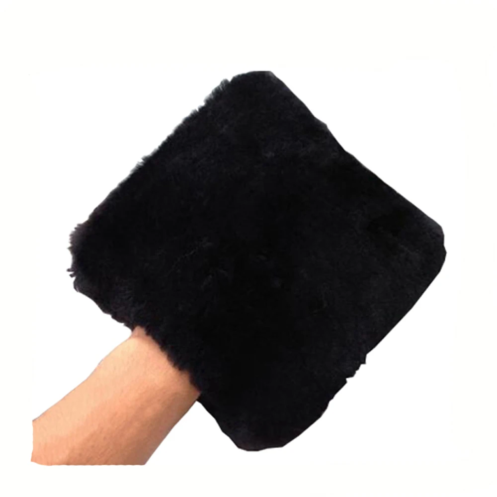 car polishing mitt