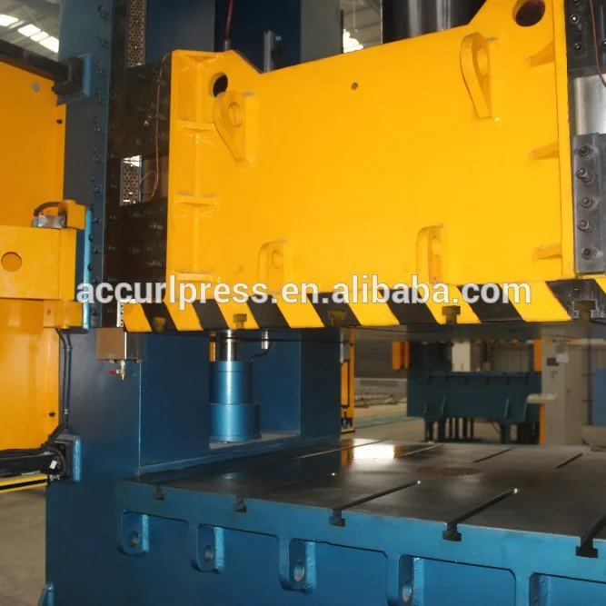 H Frame Type Ceramic Tile Making Double Action Hydraulic Stamping Press Machine