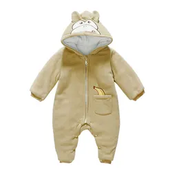 Детская одежда, китайская зимняя детская одежда, комбинезоны с капюшоном