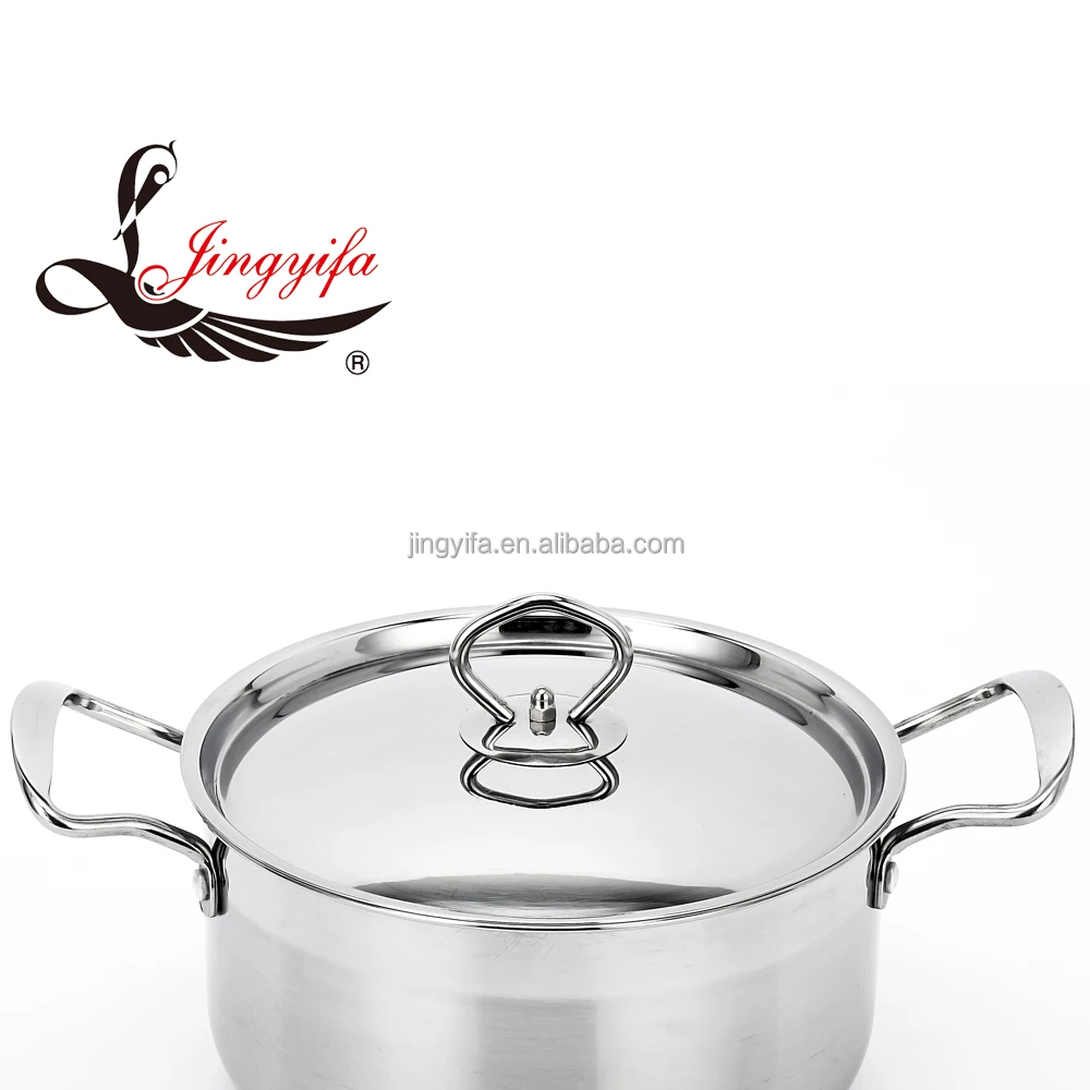 Large 16/18/20cm 3PCS Stainless Steel Colored Cooking Serving Stock Cookware  Soup Pot Set with Lid and Handle - China Stainless Steel Cooking Pot Set  and Stainless Steel Pot Cookware Set price