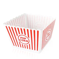 22,5 см 44 унции квадратный большой пластиковый контейнер для попкорна