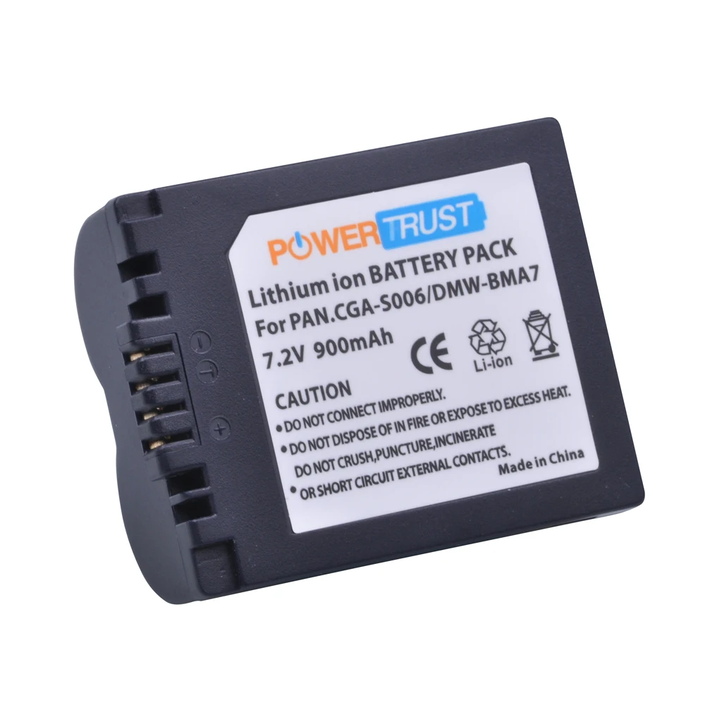 
CGA-S006 CGA S006 CGAS006 CGR-S006E DMW-BMA7 BP-DC5 литий-ионная батарея для цифрового фотоаппарата Panasonic DMC FZ7 FZ8 FZ18 FZ30 FZ35 FZ38 FZ50 