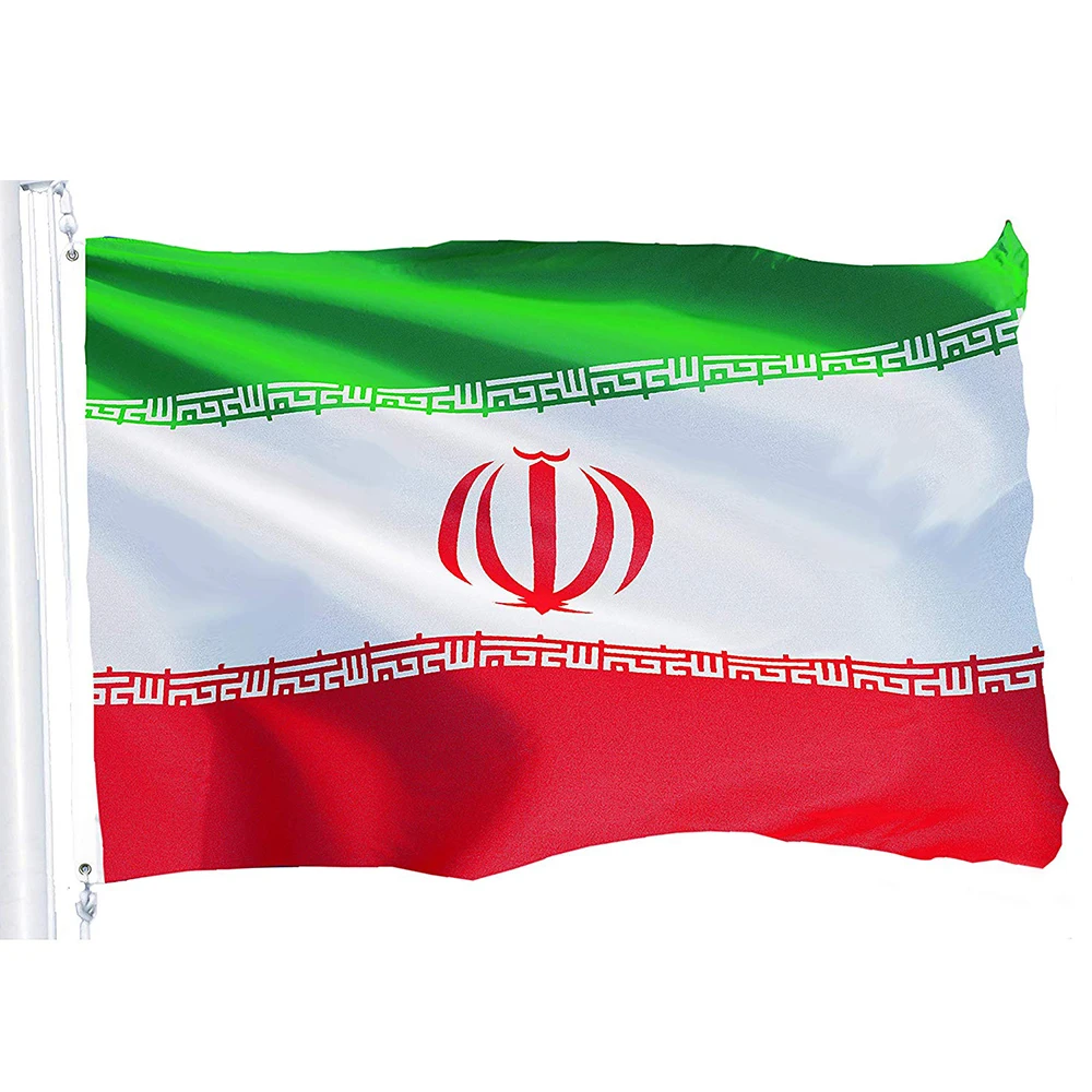 Hot Wholesale Iran National Flag 3x5 Ft 90x150cm Banner- Vivid Color And Uv  Fade Resistant - Iran Flag Polyester - Buy Flag Of Iran,Polyester  Banners,Custom Festival Banners Product on 