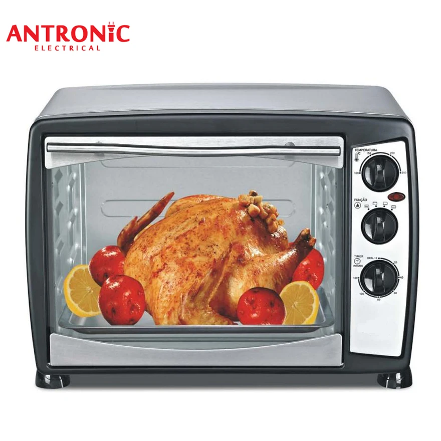 Дешевый тостер Печь Для Пиццы Электрический духовой шкаф подходит 9 ломтика хлеба и 12 дюймов нож для пиццы один OEM встроенный 10l с ISO9001 Atc-o35-4c20