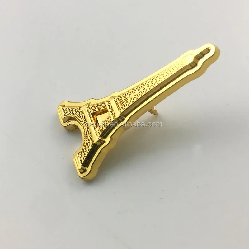 High Quality eiffel Tower Lapel Pin/eiffel Tower Pin Badge/eiffel Tower Badge