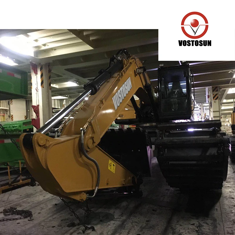 New Amphibious Excavator Philippines With Big Float Operating Weight 20900kg,Bucket Capacity 0.