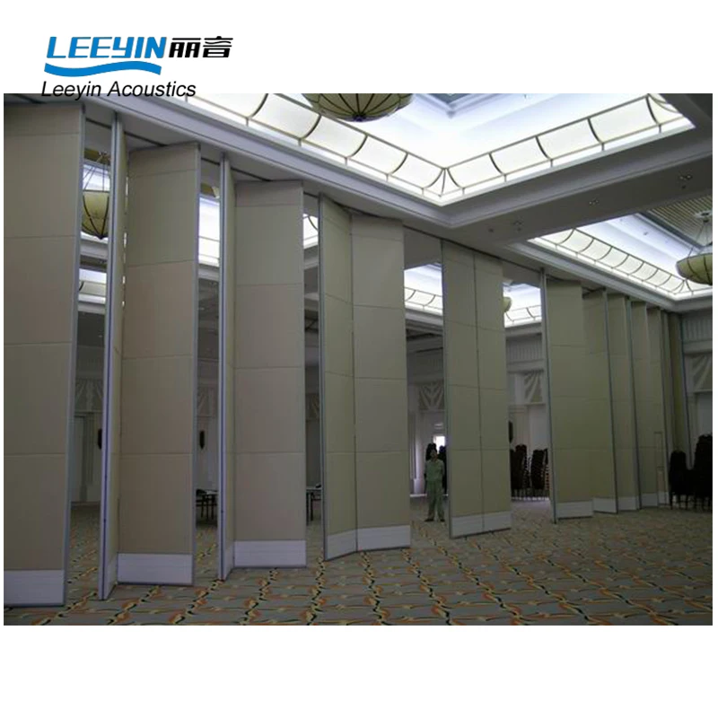 Folding Dividers Folding Partitions for Romms Divided Ballroom Partition Moving Partition Wall