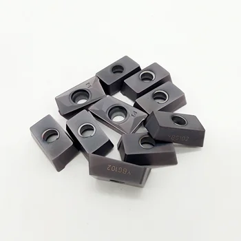 Apt Tool 5-Piece APKT 1604 33 PDER YBG202 Carbide Inserts – Alloy Stainless Steel Cutting Inserts Agt Industrial - Foto 13