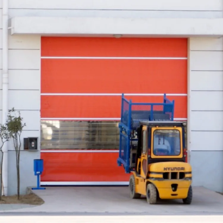 Industrial Automatic Fast Track Roll up Doors for Heavy Traffic Areas