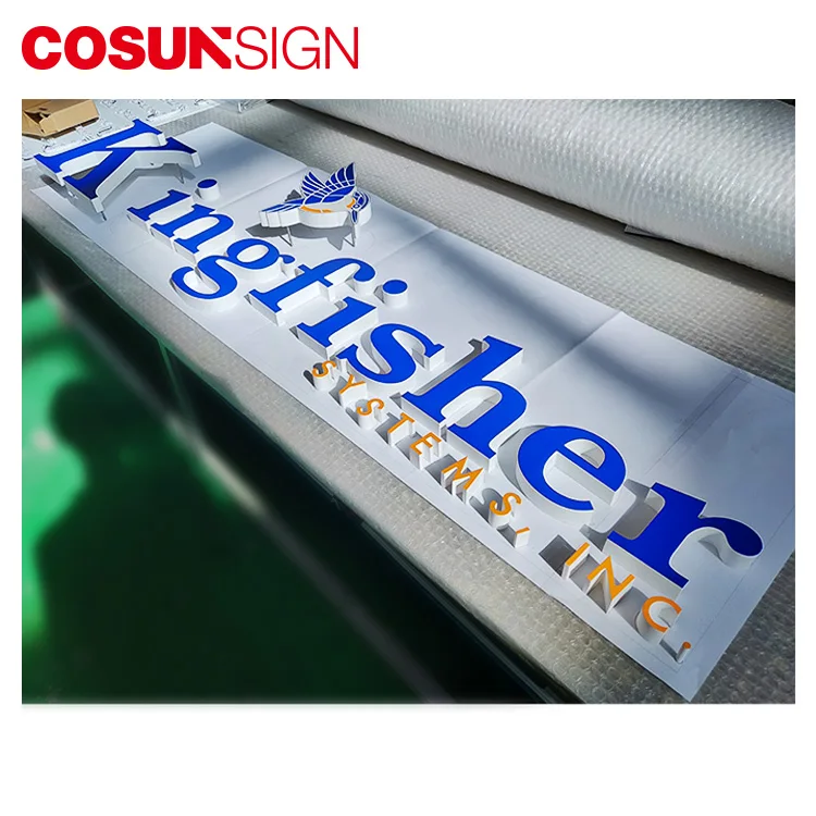 Solid Acrylic Alphabet Letters for Advertising for Mall Company Hospital Park Application