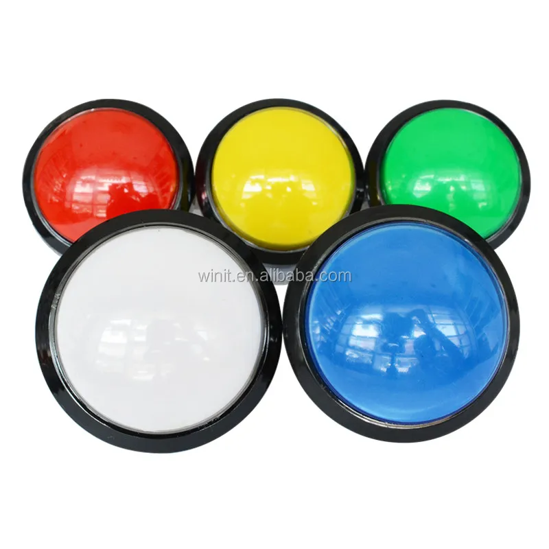 Big Round LED Button