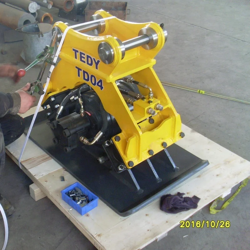 Б/у гидравлический уплотнитель почвы Вибрационный уплотнитель