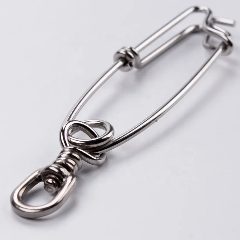 Mousquetons Inox Pour Pêche Palangre – 15 Pièces, Résistants, Pour Thon/crabe/crevette