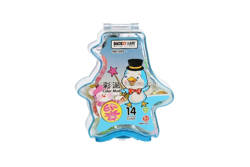 Duckey милые и смешные лучшие продажи дети умный пластилин