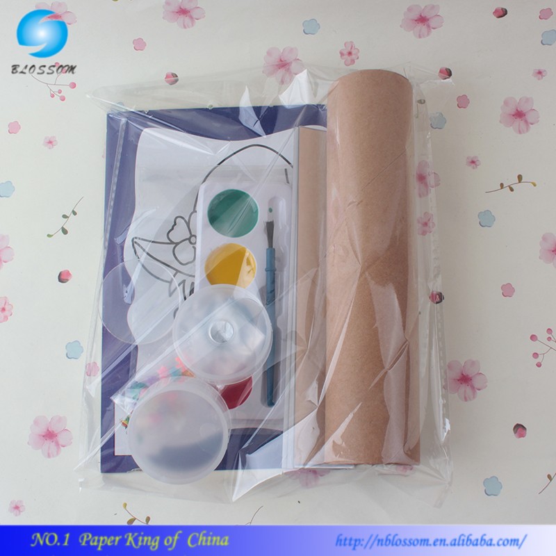 Лидер продаж 2017, рекламный дизайн на заказ, краска «сделай сам», Мини Волшебная бумага для рисования, калейдоскоп