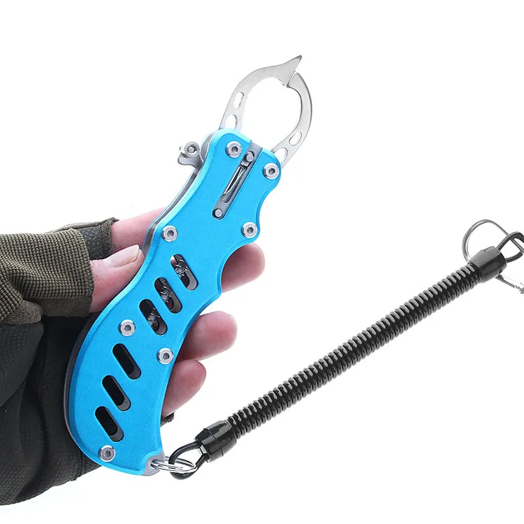 Рыболовные плоскогубцы с ЧПУ челюсти Нескользящая ручка катушки талреп Качество рыболовные инструменты прочный легкий алюминиевый WBL-805 17