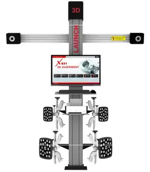 High quality LAUNCH X-831T 3d four laser car manual wheel alignment system cost tools