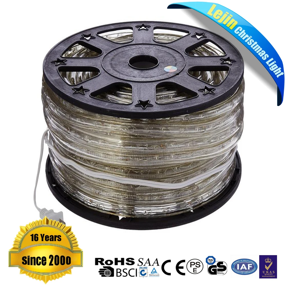 Водонепроницаемый CE RoHS SAA GS UL 50 м LED Rope Light