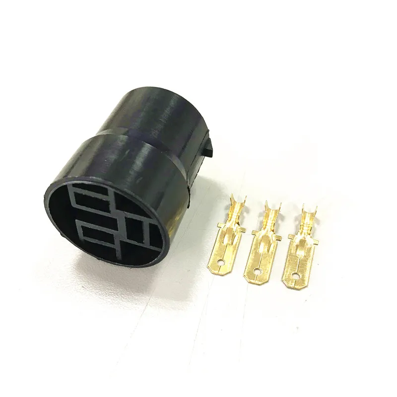 Factory 3 Pin/way Male Mitsubishi Nippon  Alternator Repair Connector DJ70318-6.3-11