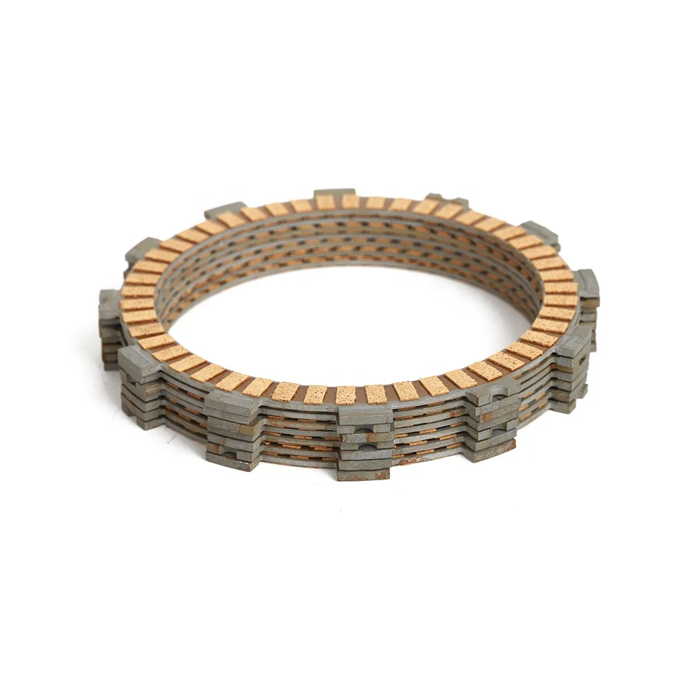 Kawasaki KE100 Clutch Plates Clutch Friction & Steel Plate Set For Kawasaki KE100 (1976-2001) & KH100 (1976-1977) Motorcycle Clutch Plates - Foto 10