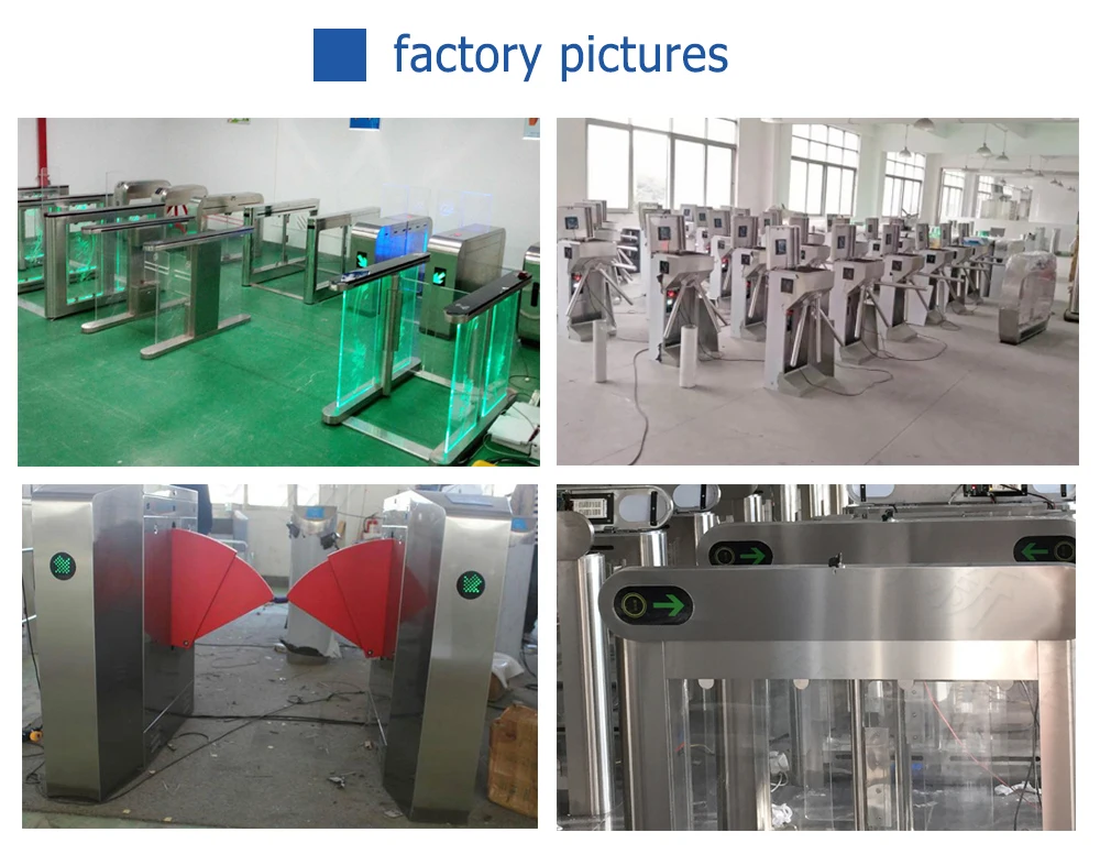 Single Line Arc Full Height Turnstile Stainless Steel With CE Certified