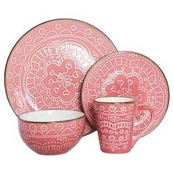 Manufacturer Bowl Colorful Custom Stoneware Dinnerware Sets Ceramic  Tableware China Pakistan Porcelain Dinner Set