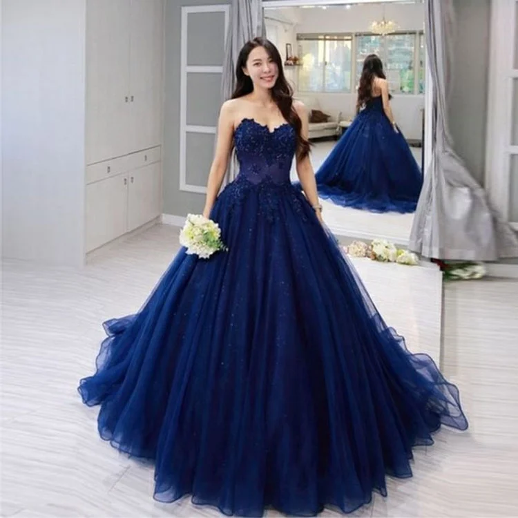 New Fashion Party Wear Long Ball Gown ...