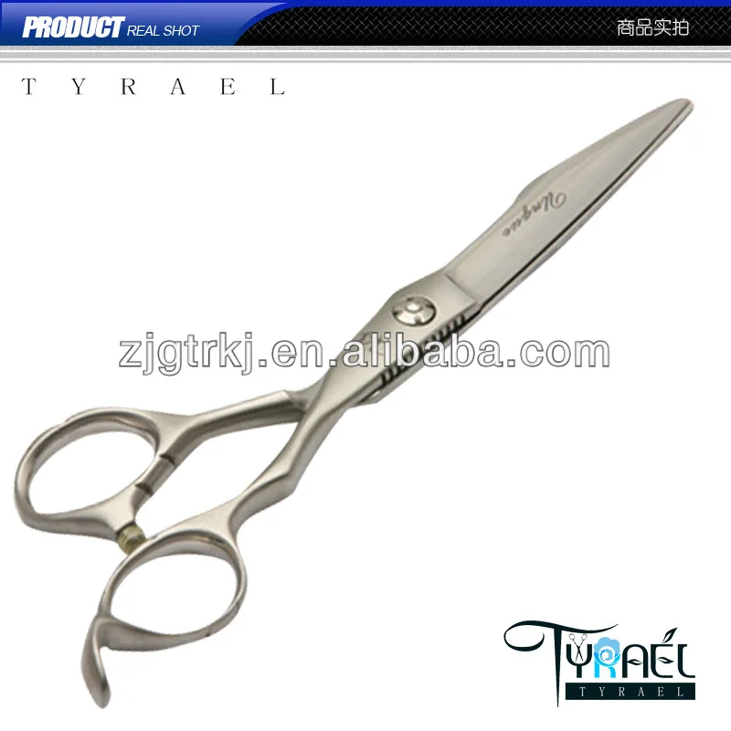 Профессиональные ножницы для стрижки волос 440c со стальными изогнутыми лезвиями