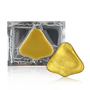 Gold Crystal Herbal Collagen Eye Bag & Nose Patch Anti-Aging Skin Care DIY Sheet Mask for All Skin Types
