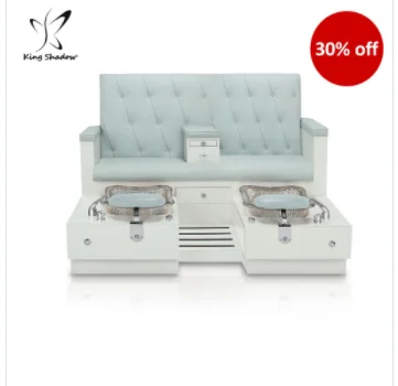 Foot massage spa chairs ceramic square pedicure bowls pedicure chair with jets
